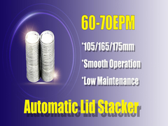 自動金属はでき機械ふたのスタッカー380V 50Hzの電圧を起こす