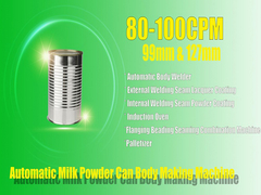 食糧のための一般的な缶ボディ溶接工機械はでき機械を作る