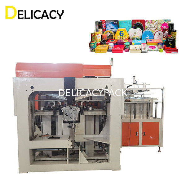 セリウムによって証明される自動缶装飾的な缶のふたの終わりの上の製造業のための機械を作る