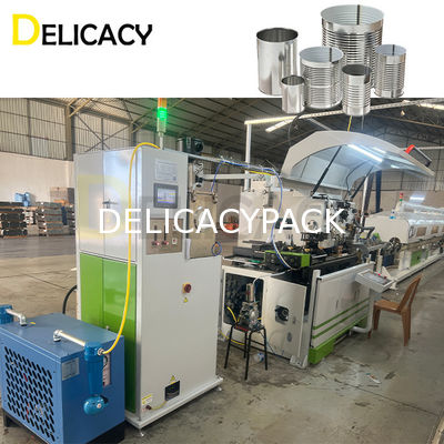 レジスタンス 溶接 缶詰 製造 機械 3 段階 35KW